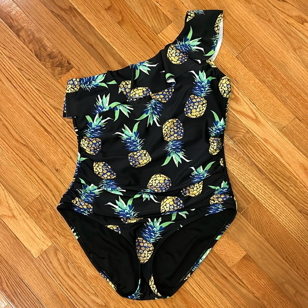 Pineapple Sz 14 swimsuit
